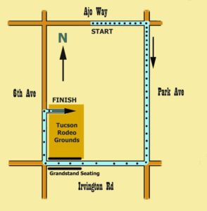 rodeo parade route